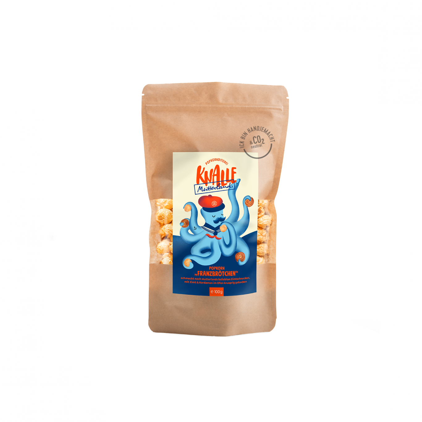 Popcorn Franzbrötchen