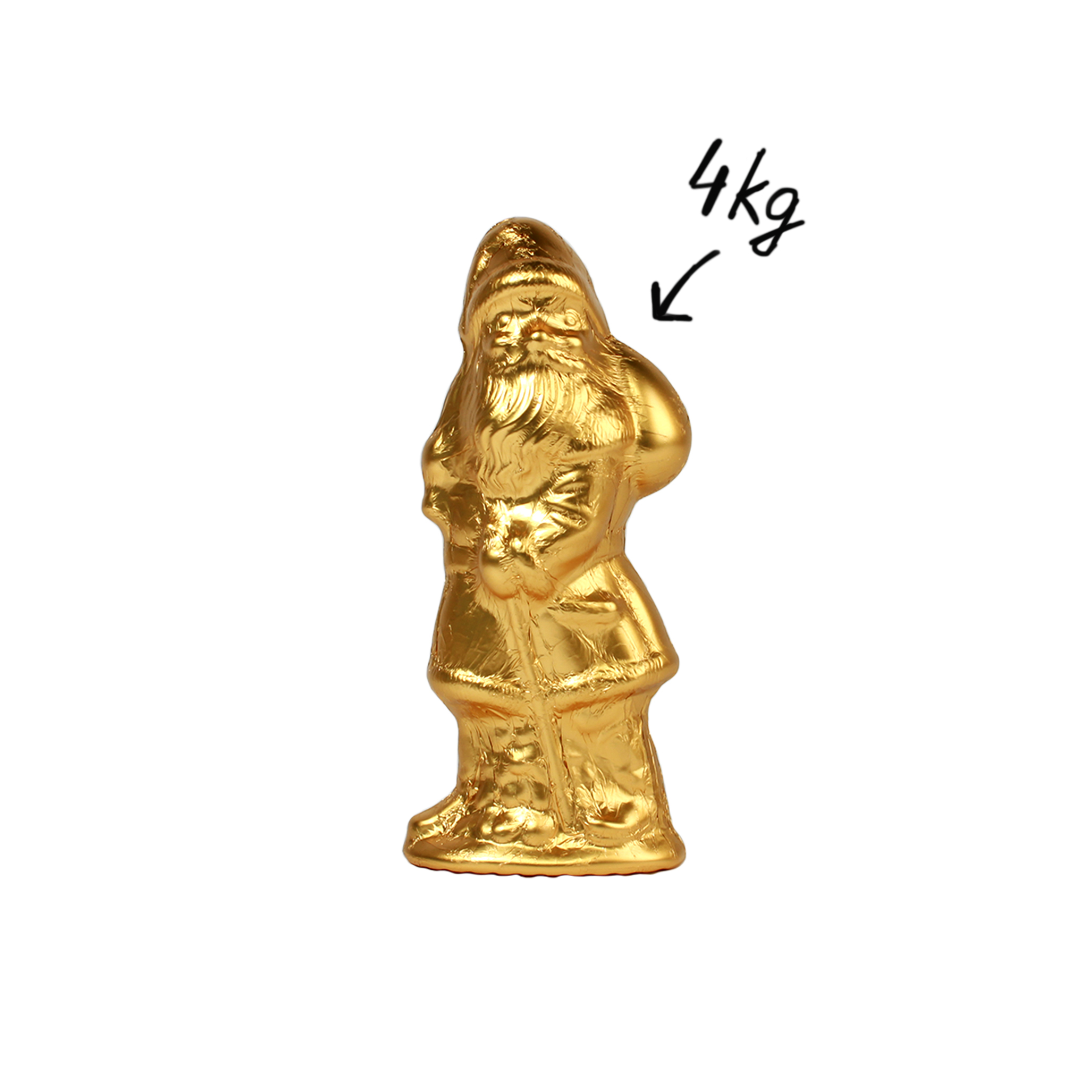 Weihnachtsmann 4kg Gold