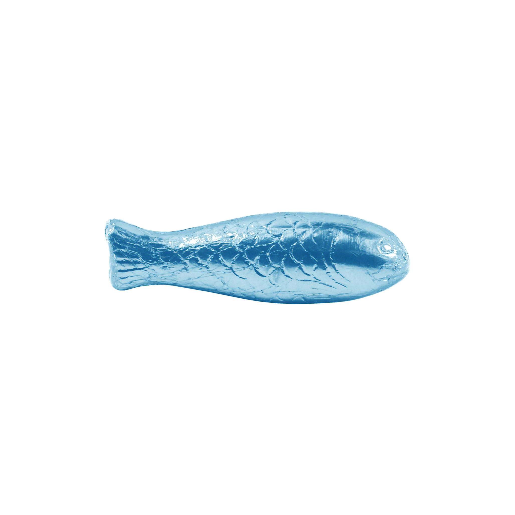 Kleiner Schokofisch  Eisblau