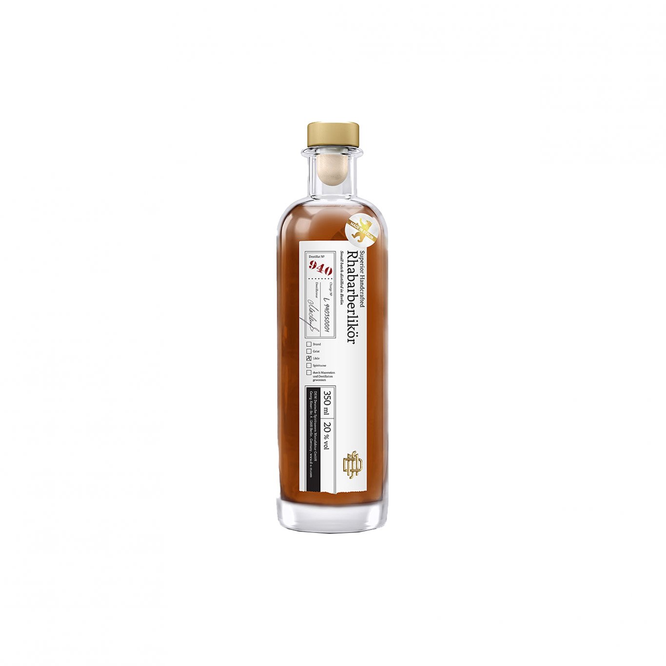 Apotheker´s Rhabarberlikör