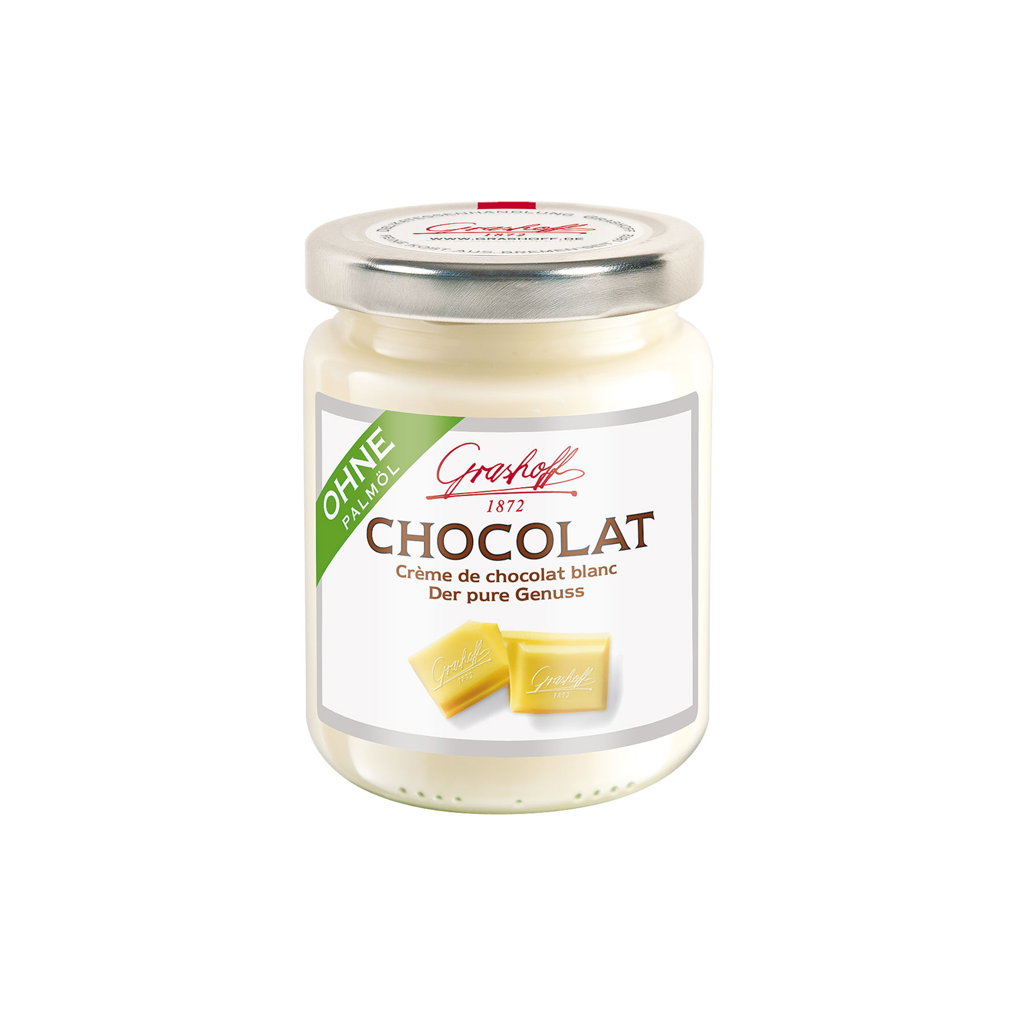 Weiße Creme Pur