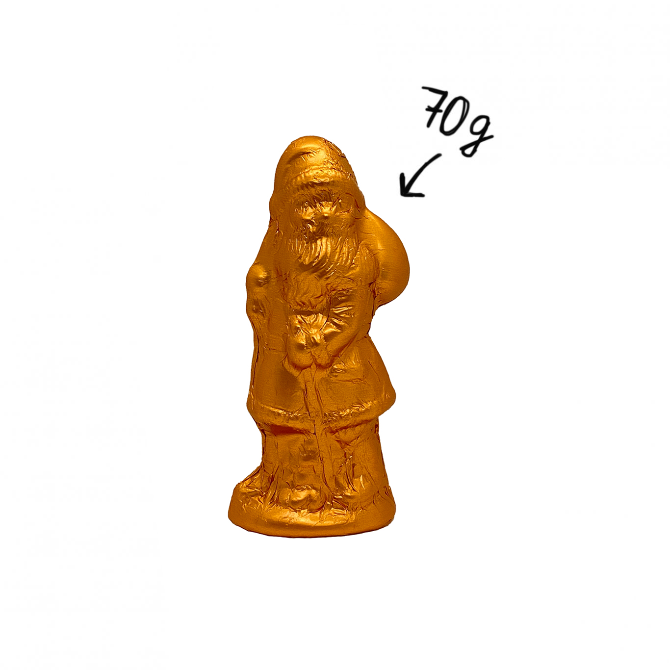Weihnachtsmann 70g Orange