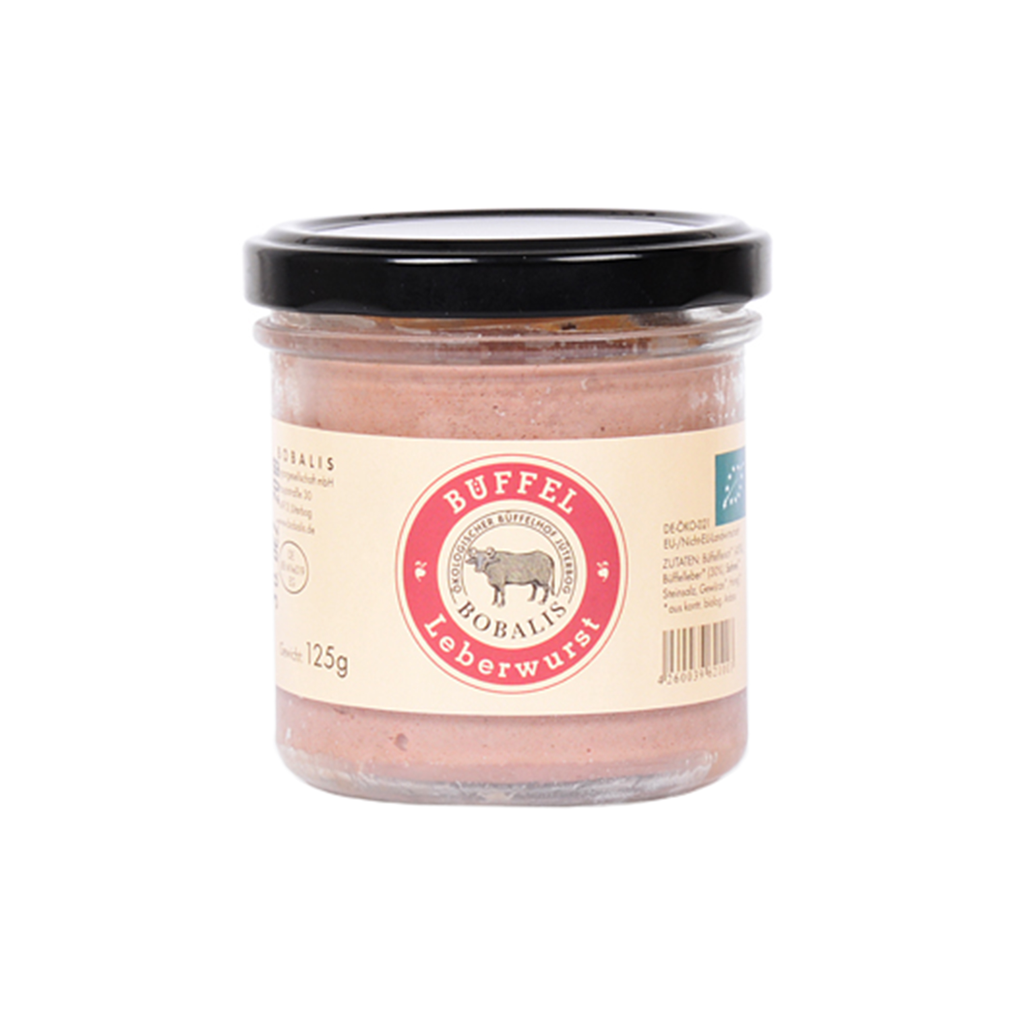 Leberwurst Büffel 125g BOBA