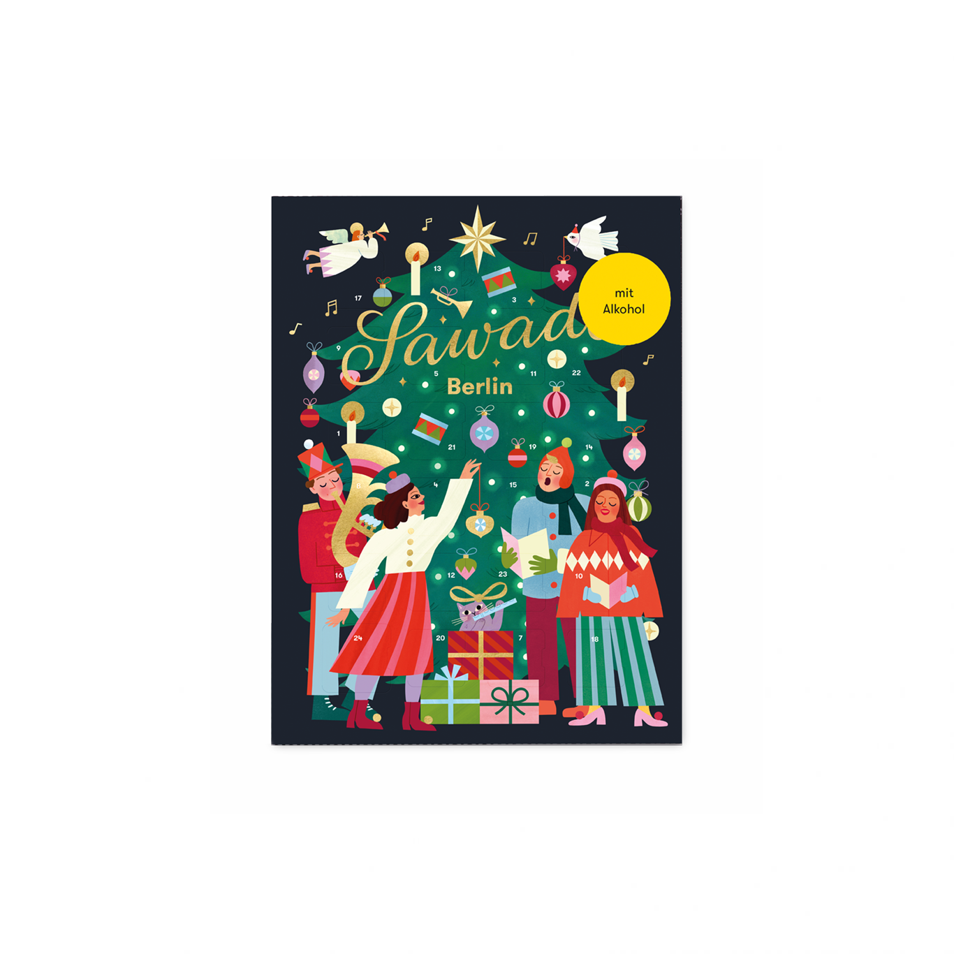 Adventskalender Mix Tannenbaum