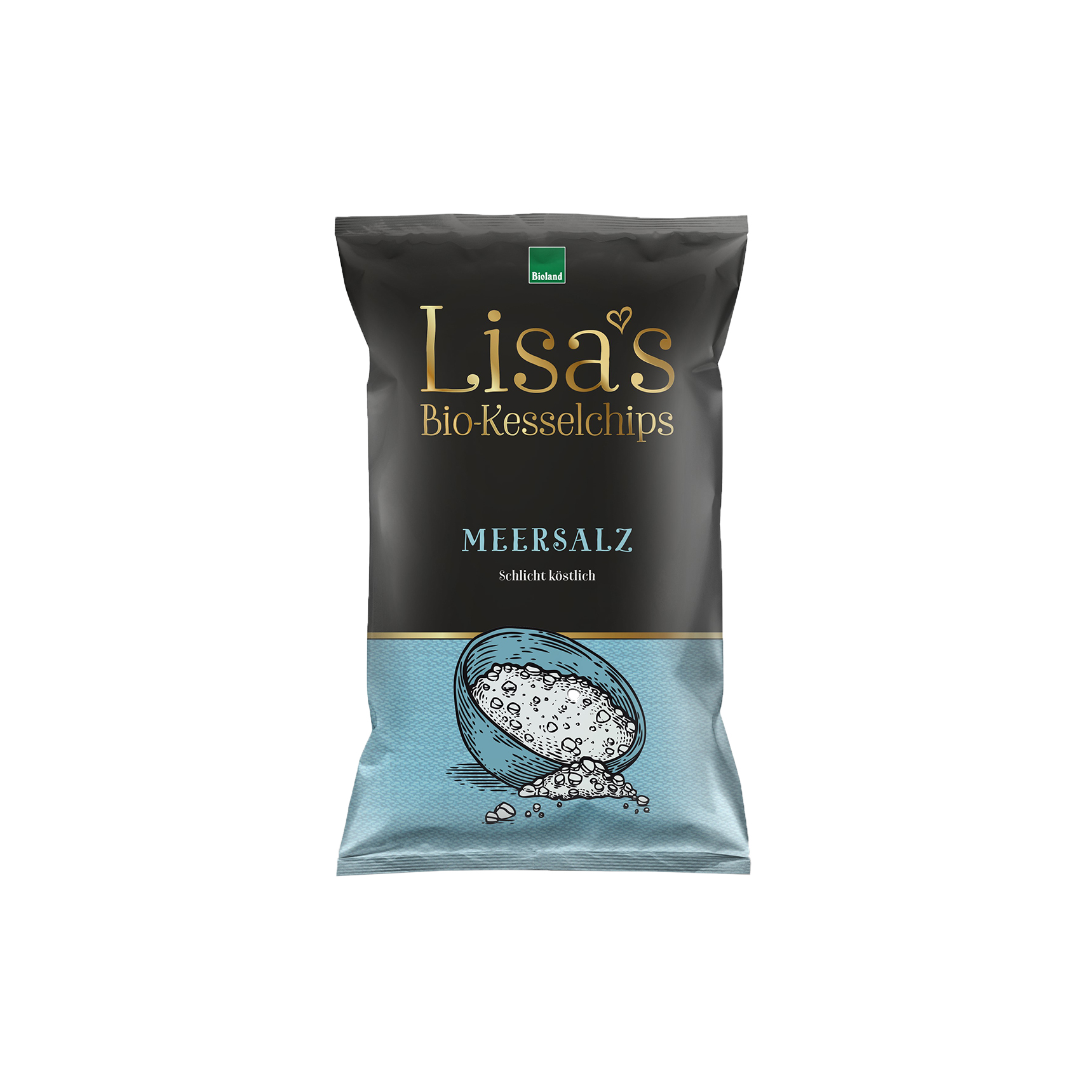 Bio-Kesselchips Meersalz