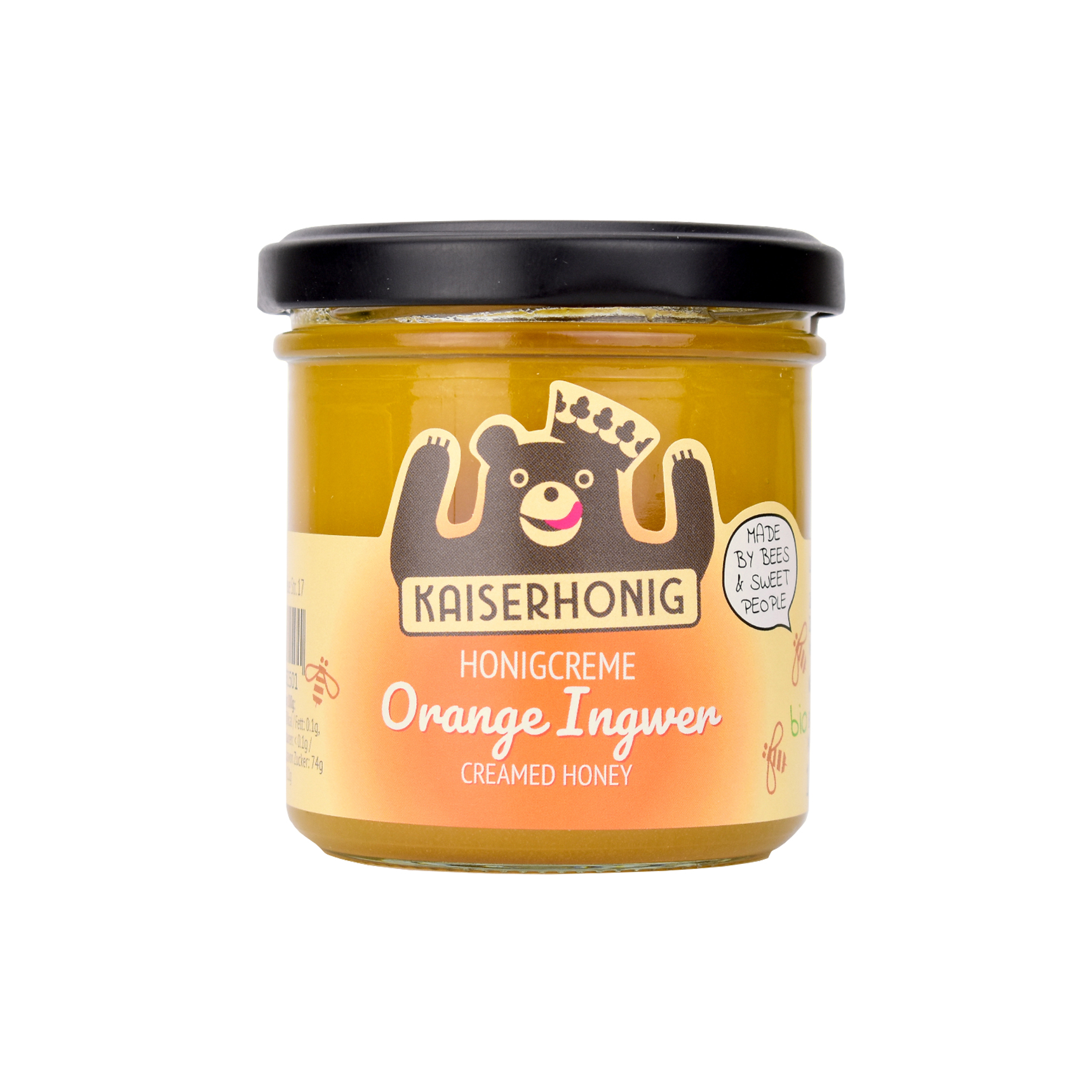 Orange & Ingwer in Honig