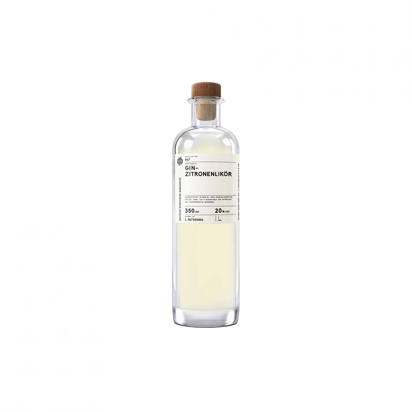 Apotheker´s Gin-Zitronenlikör