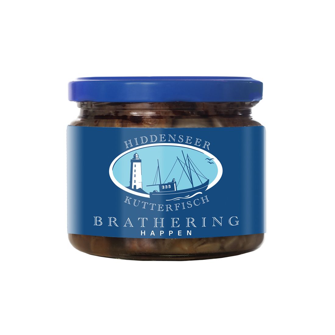 Bratheringhappen im Glas