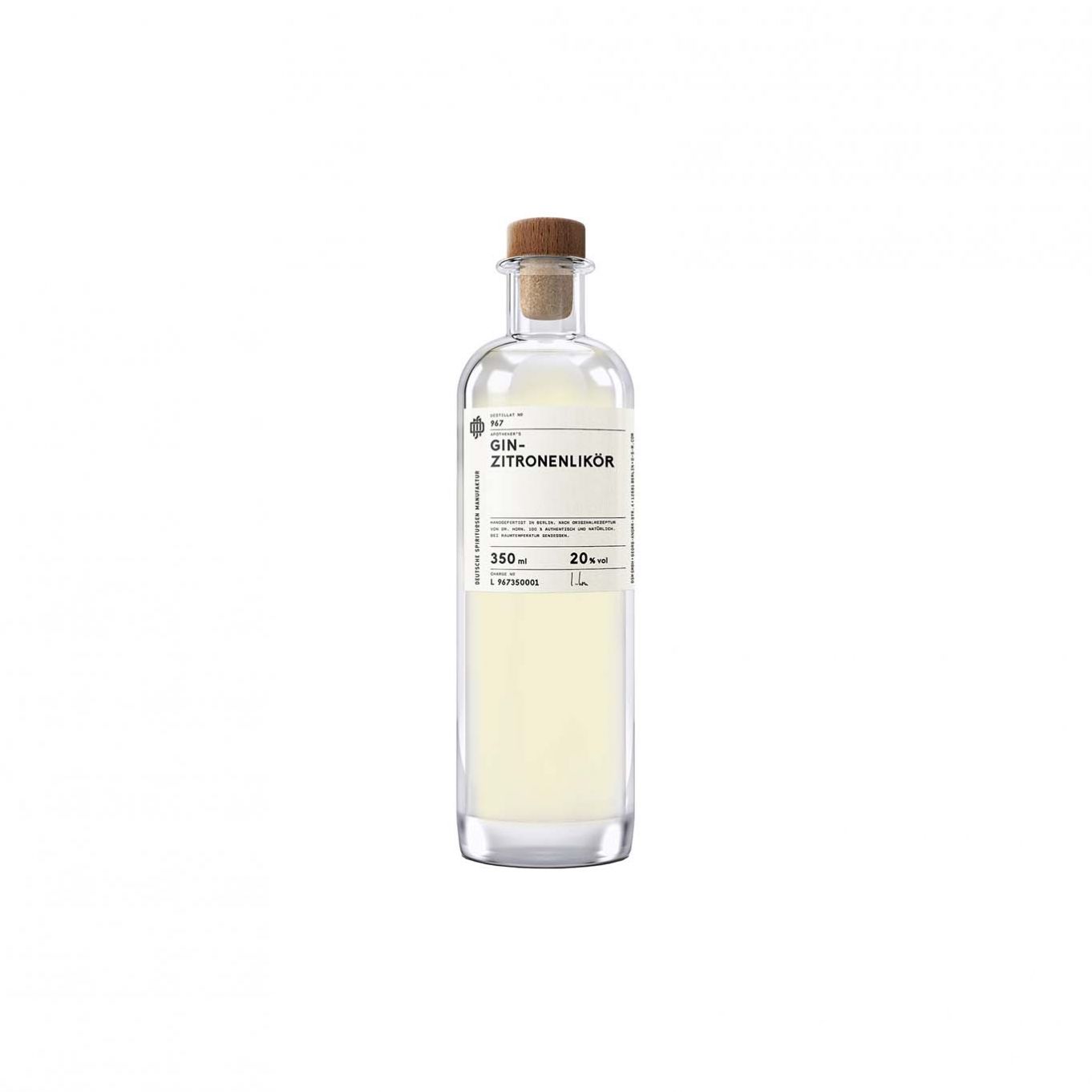 Apotheker´s Gin-Zitronenlikör