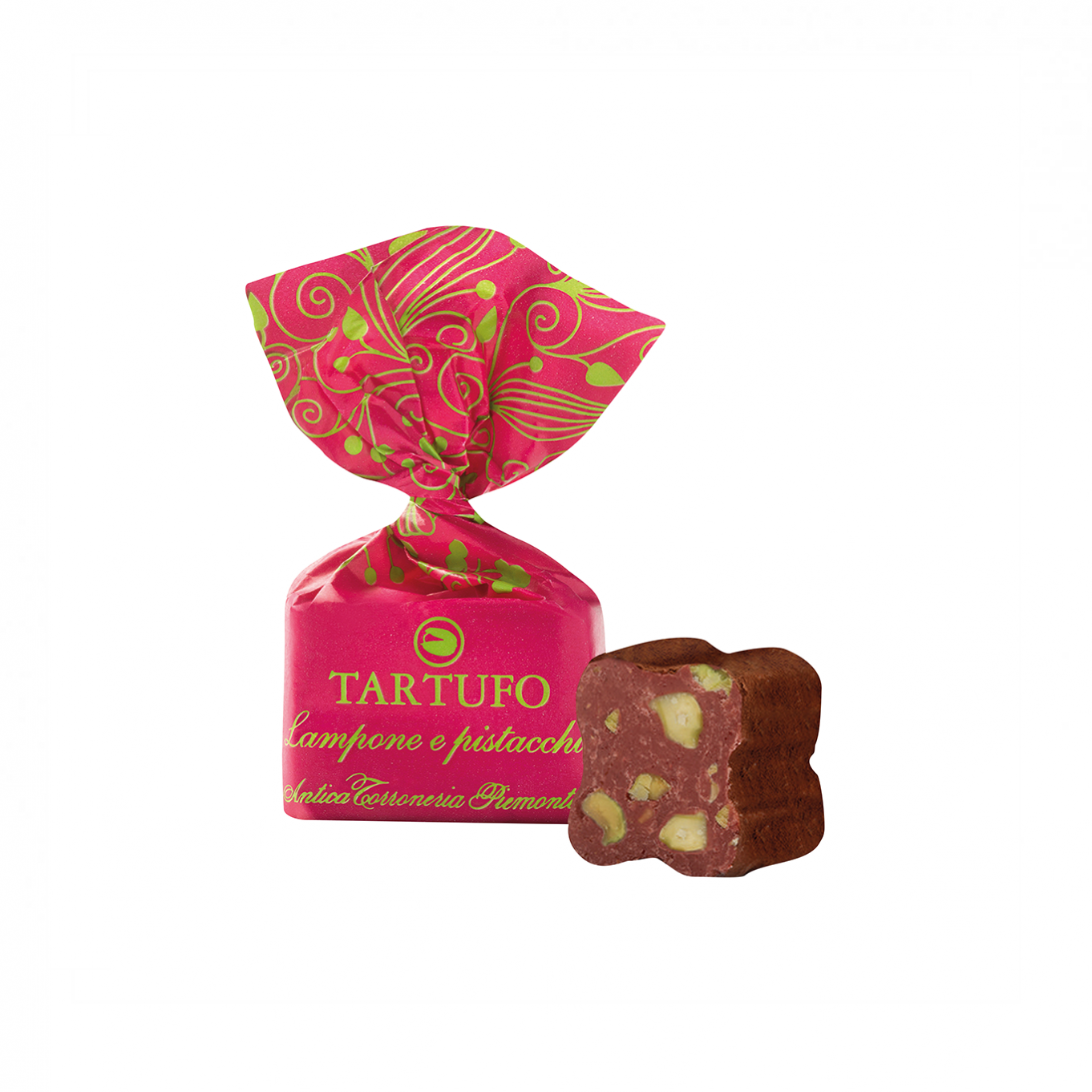 Tartufo Lampone e Pistachio