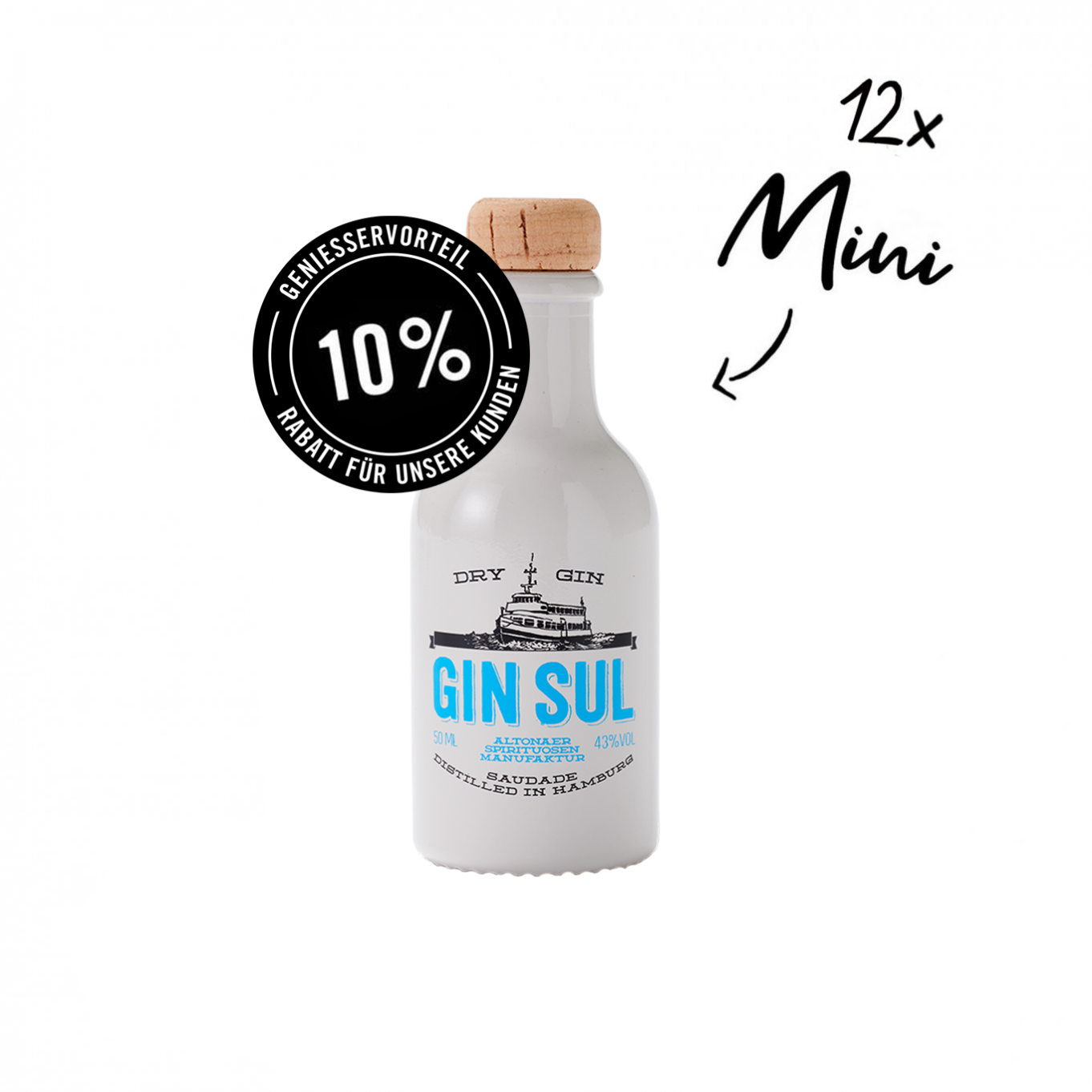 Gin Sul, Mini, 12er Set