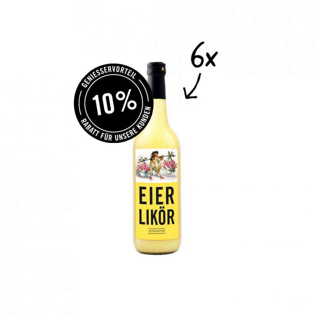 Set 6x Eierlikör Ostern