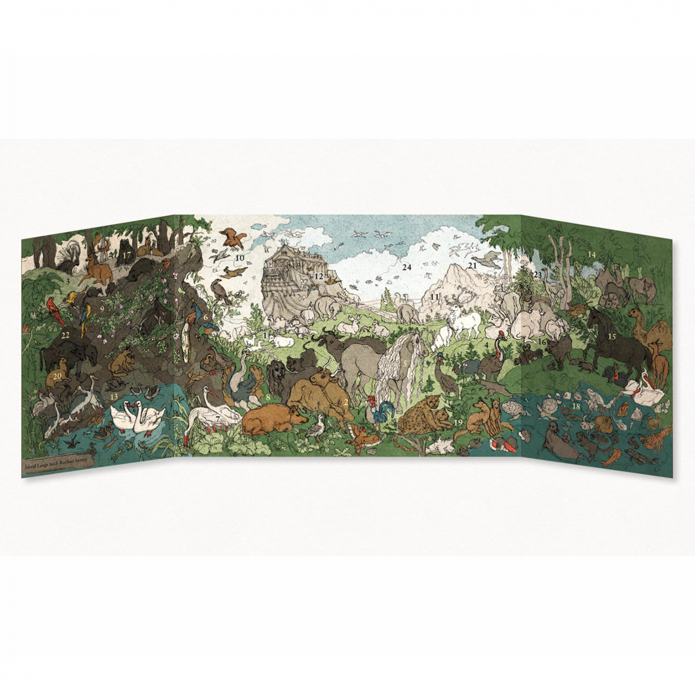 Adventskalender Arche Noah