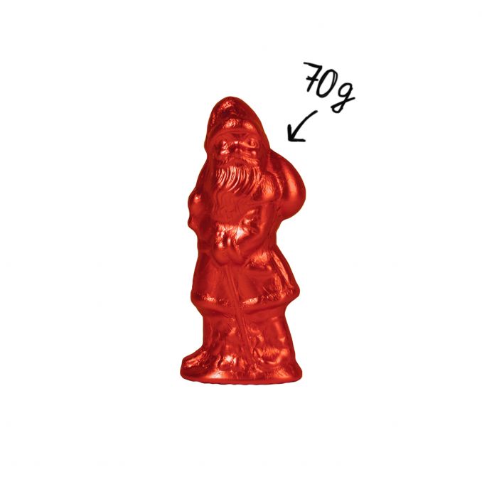 Weihnachtsmann 70g Rot