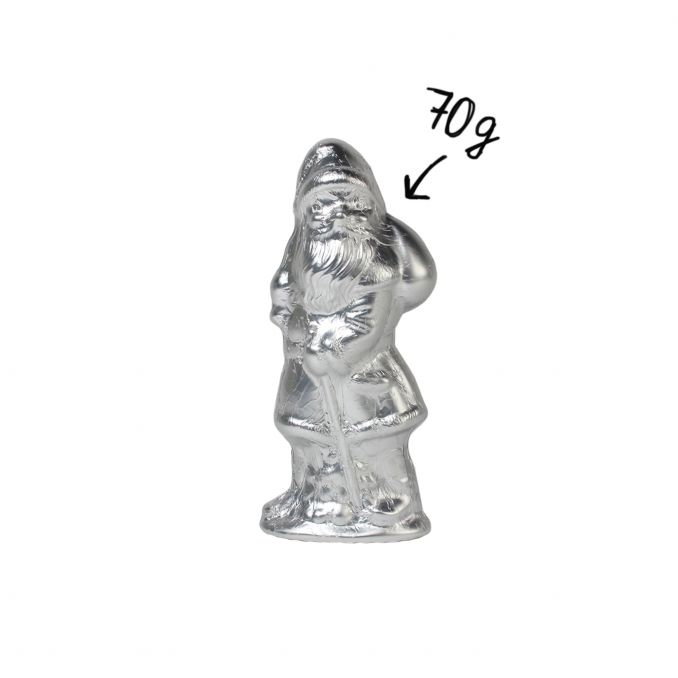 Weihnachtsmann 70g Silber