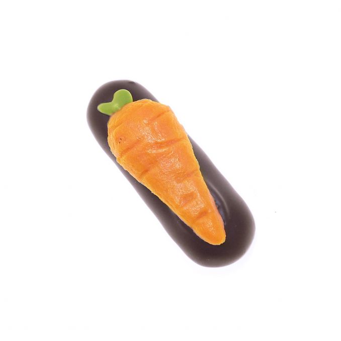 Marzipan-Röllchen mit Möhre