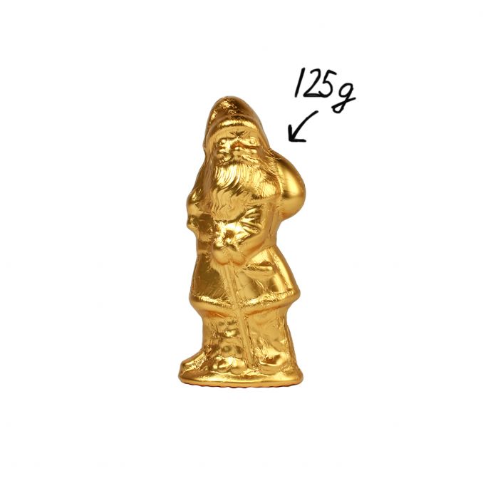 Weihnachtsmann 125g Gold
