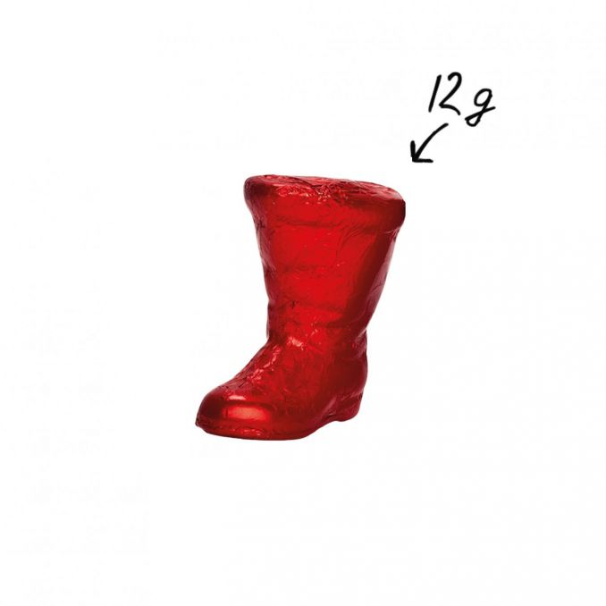 Nikolausstiefel 12g Rot