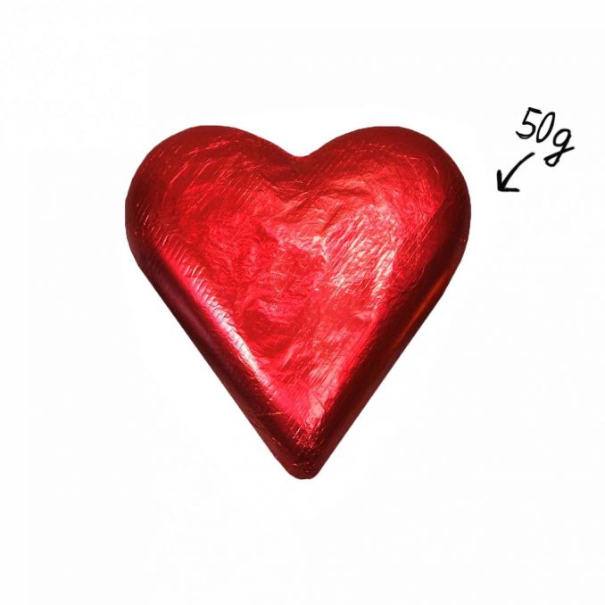 Herz 50g Rot