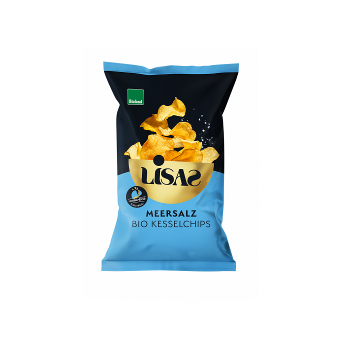 Bio-Kesselchips Meersalz