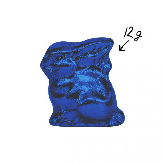 Sitzhase Blau