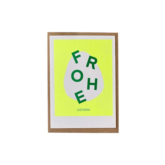 Postkarte Happy Egg