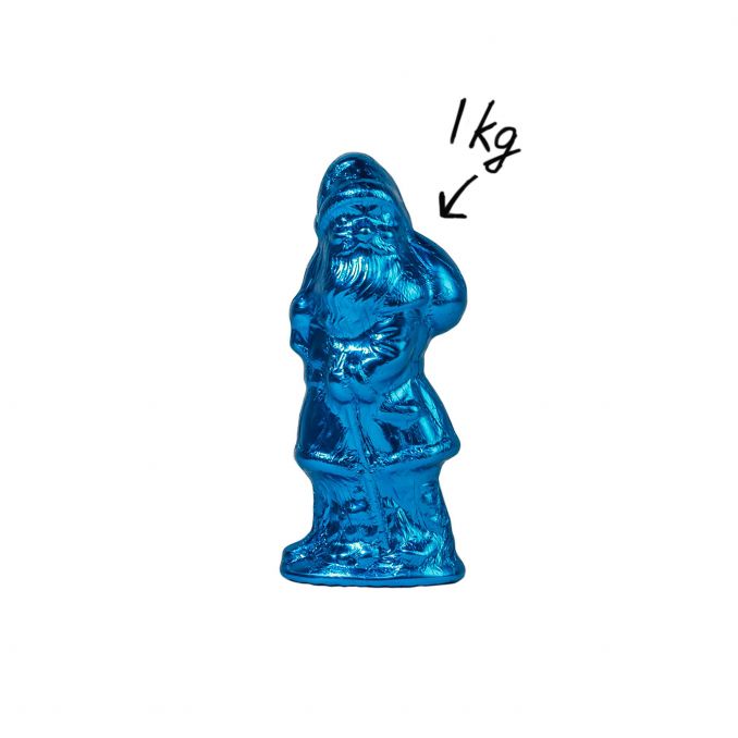 Weihnachtsmann 1kg Blau