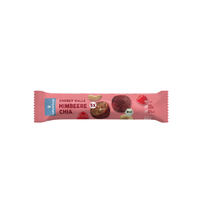 Fruchtkugeln Himbeere & Chia