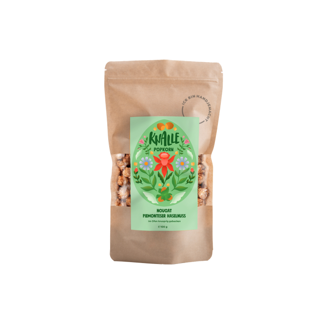 Osterpopcorn Nougat