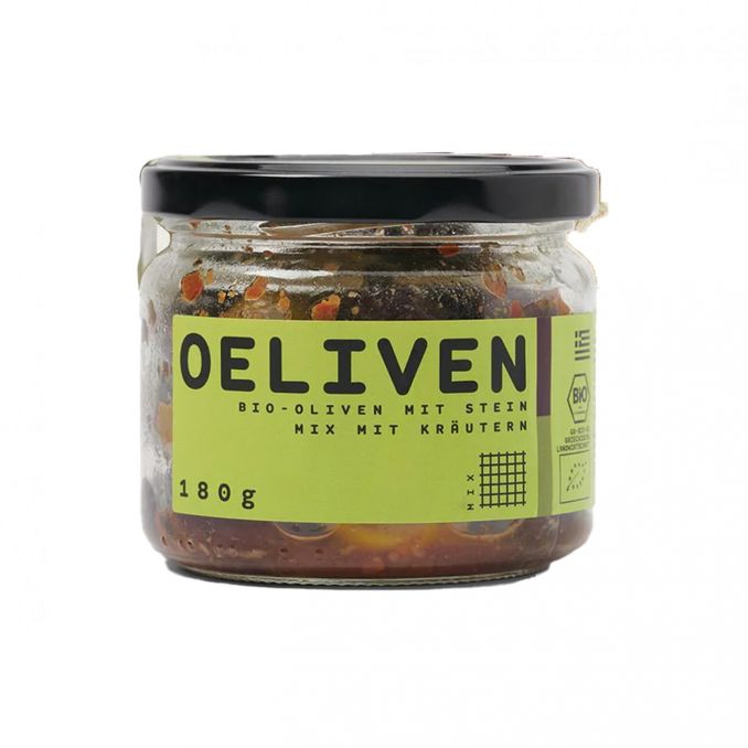 Olivenmix mit Kräutern