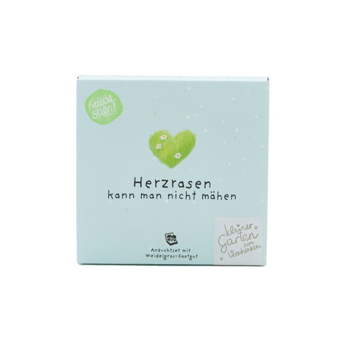 Pflanzkästchen Herzrasen