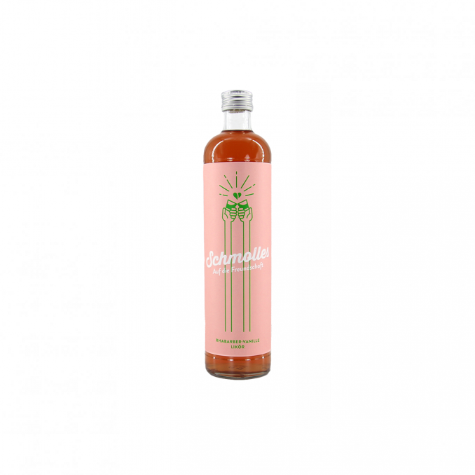 Rhabarber-Vanille Likör